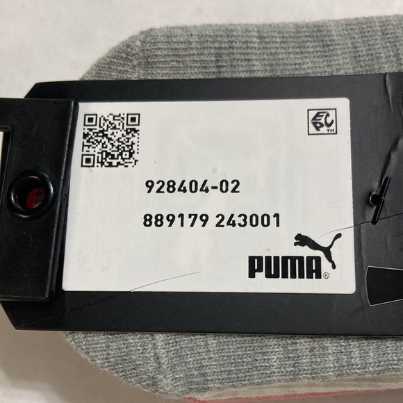 NWT Puma 3 Pair Low Cut Girl’s Socks - Picture 4 of 8